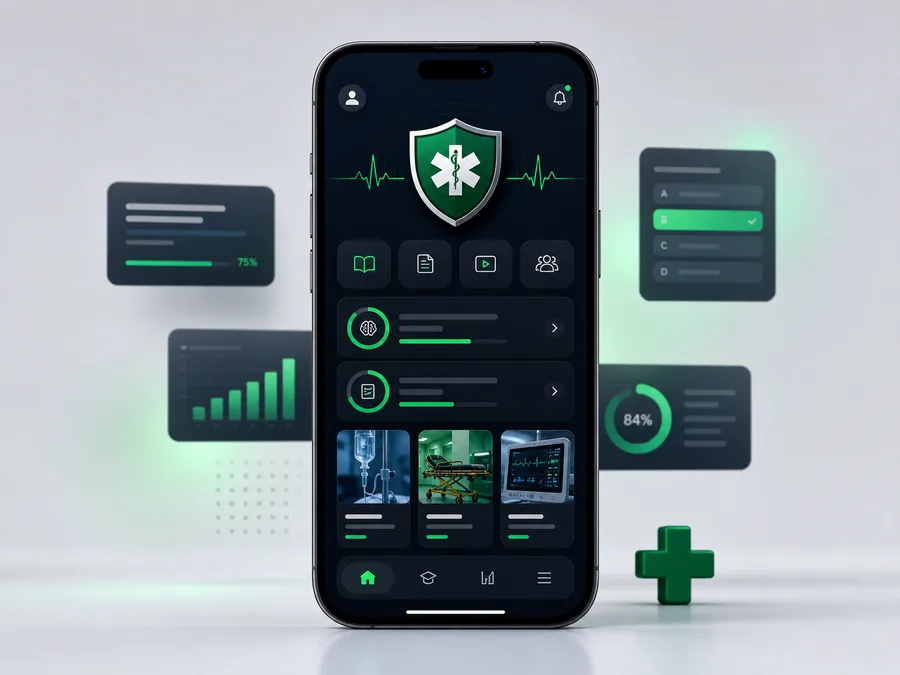 FRCEM mobile app preview